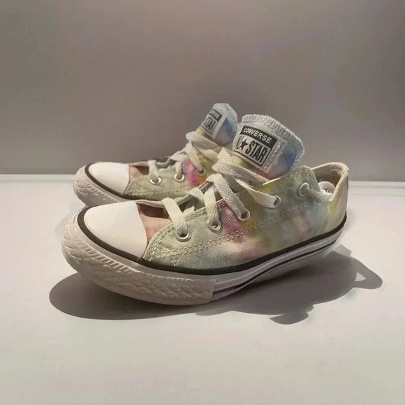 Converse Other - Girls, Tie-dye Converse Shoes, size 2